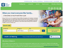 Tablet Screenshot of akronchildrens-jobs.com